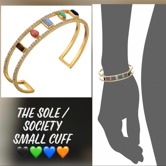 💢SOLD💢DIFFERENT AND SO STYLISH CUFF BRACELET - Picture 3 of 5